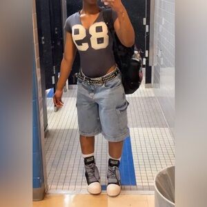 Gray 89 Graphic Bodysuit - Fashion Nova